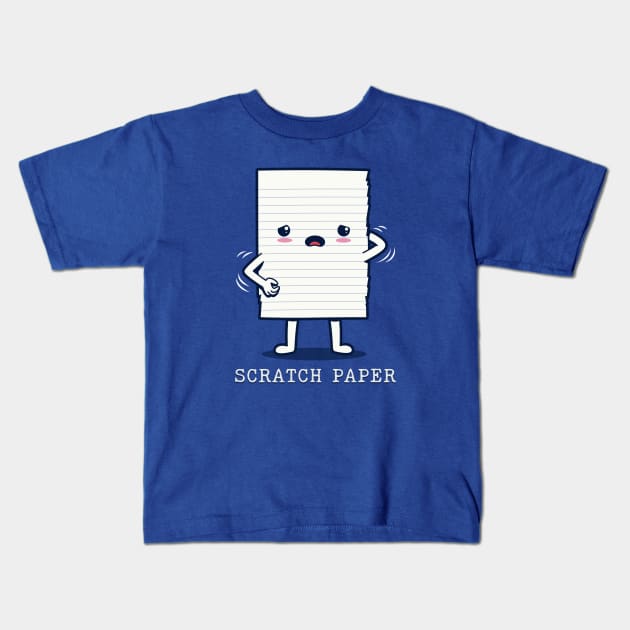 Scratch Paper Kids T-Shirt by Originals by Boggs Nicolas